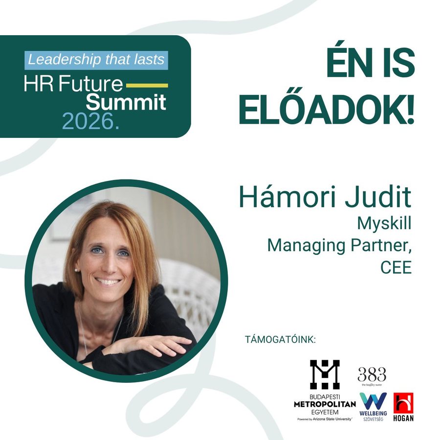 HR Future Summit 2026 – Leadership that lasts – előadó: Hámori Judit